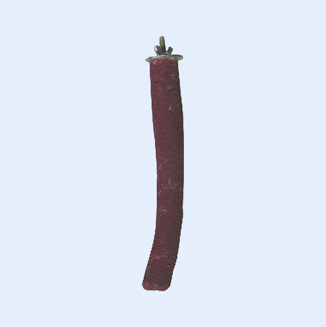 Medium Sand Covered Perch for birds, available at Squawk Shop, featuring a textured grip to promote nail and beak health.